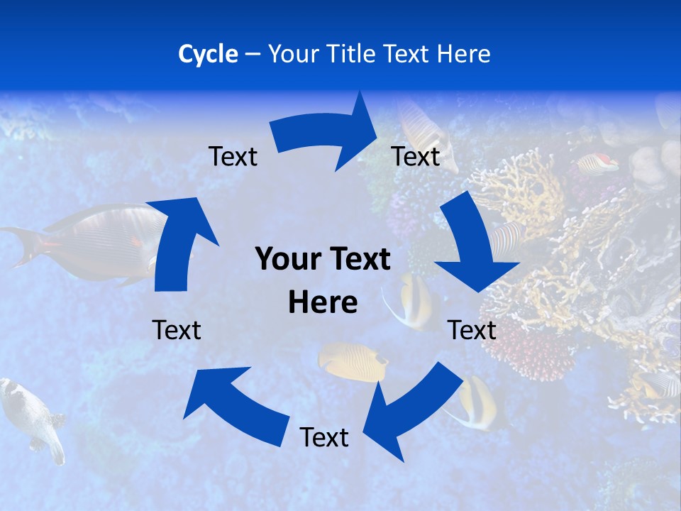 Diving Tahiti Live PowerPoint Template