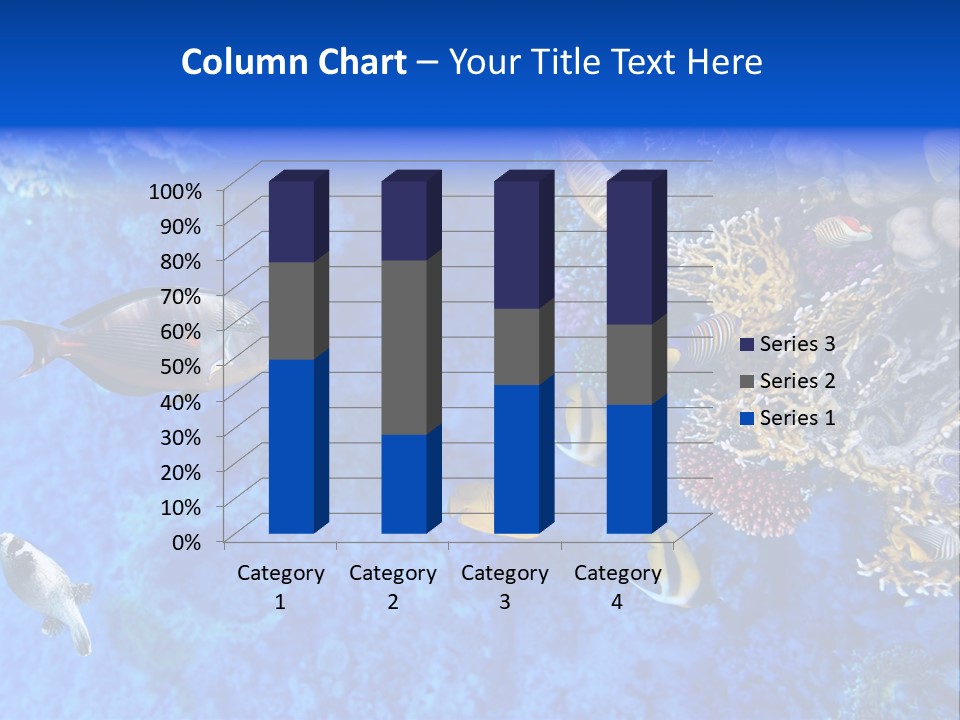 Diving Tahiti Live PowerPoint Template