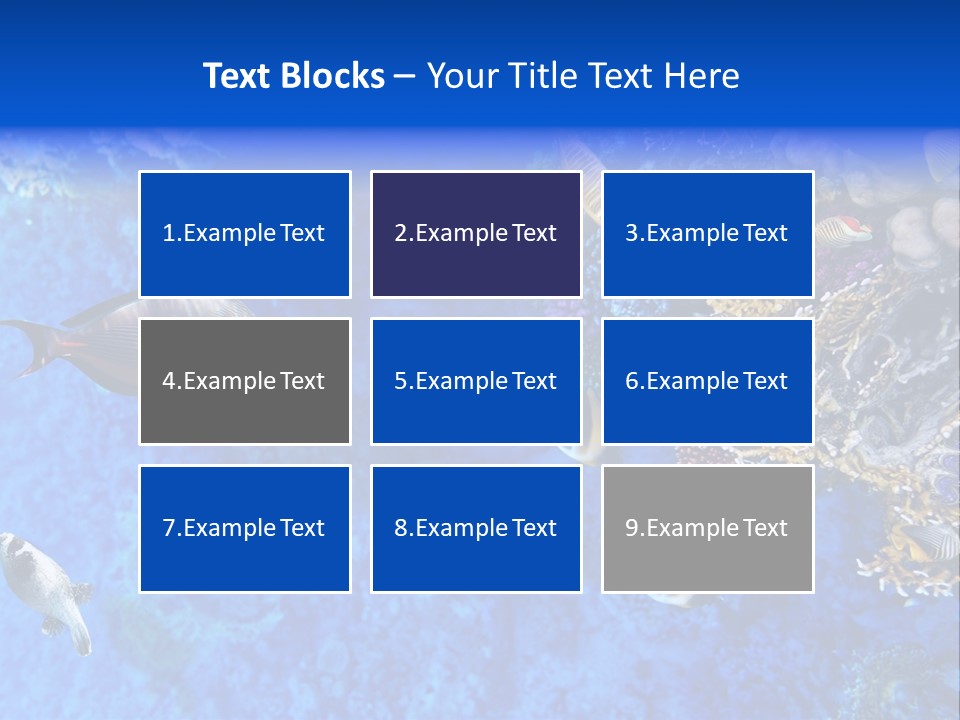 Diving Tahiti Live PowerPoint Template