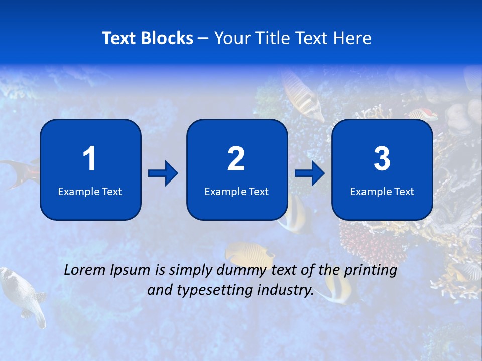 Diving Tahiti Live PowerPoint Template