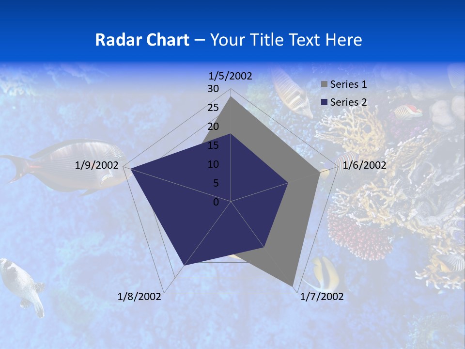 Diving Tahiti Live PowerPoint Template