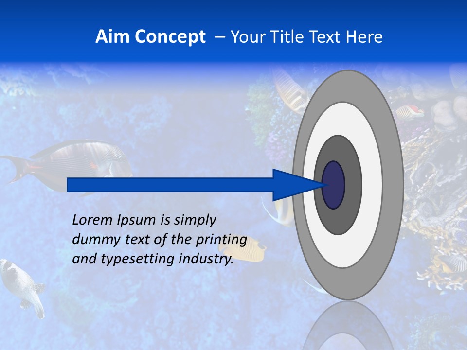 Diving Tahiti Live PowerPoint Template