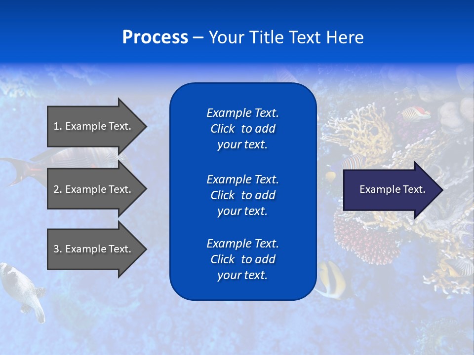 Diving Tahiti Live PowerPoint Template