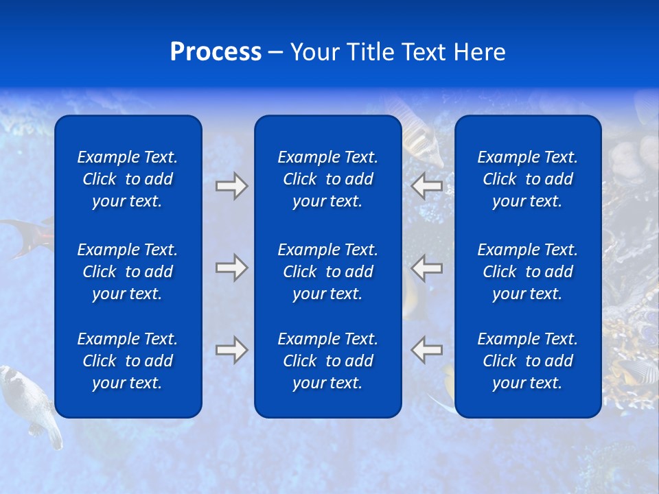Diving Tahiti Live PowerPoint Template