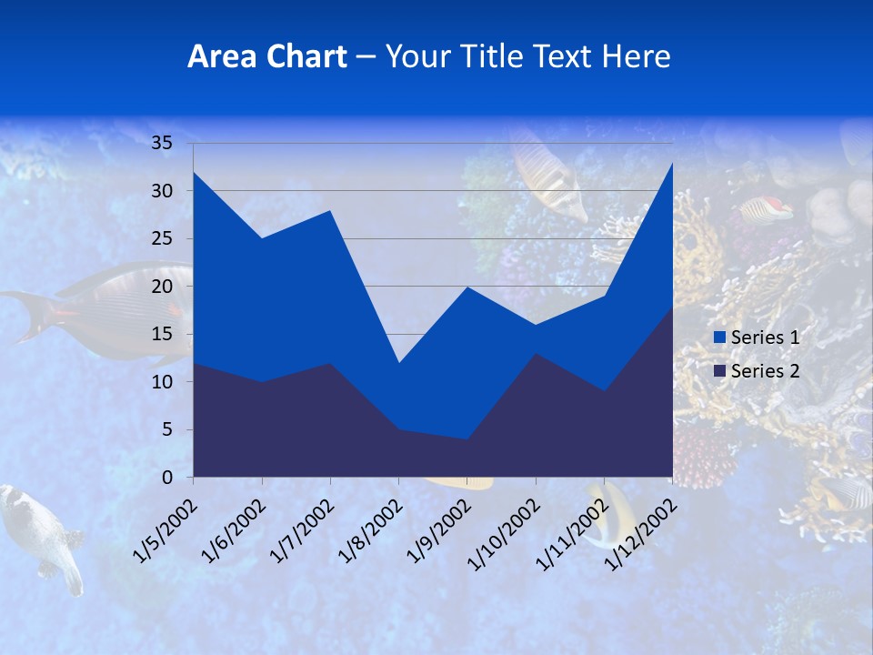 Diving Tahiti Live PowerPoint Template