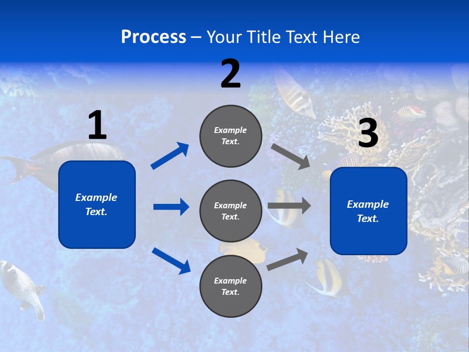 Diving Tahiti Live PowerPoint Template