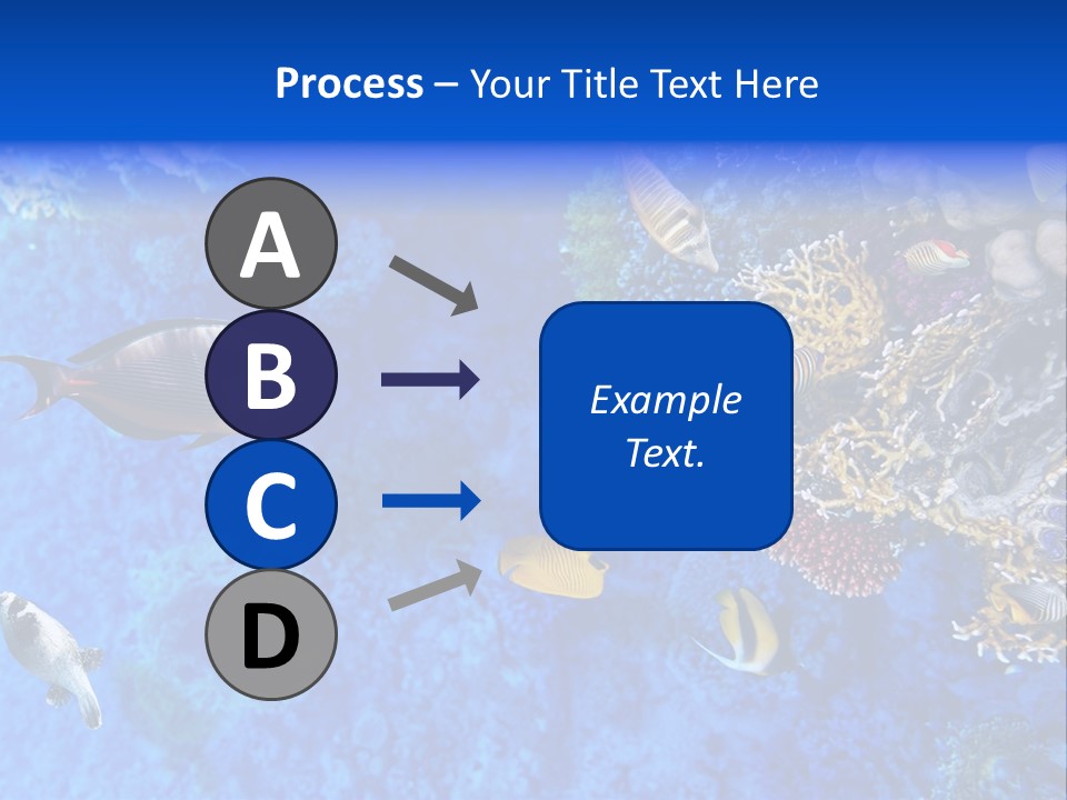 Diving Tahiti Live PowerPoint Template