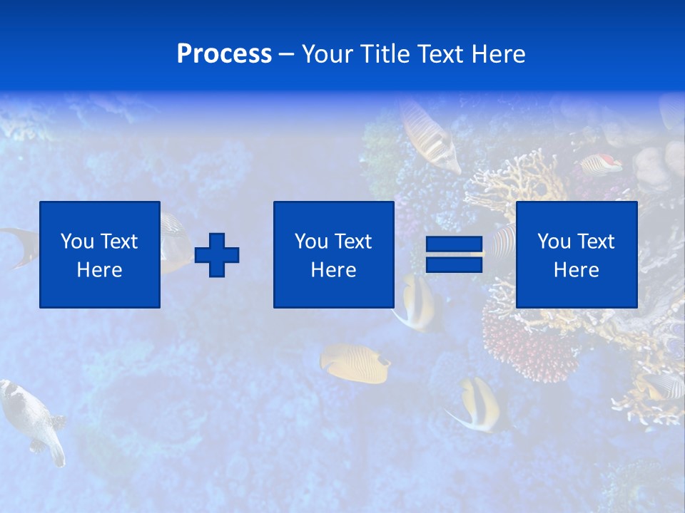 Diving Tahiti Live PowerPoint Template