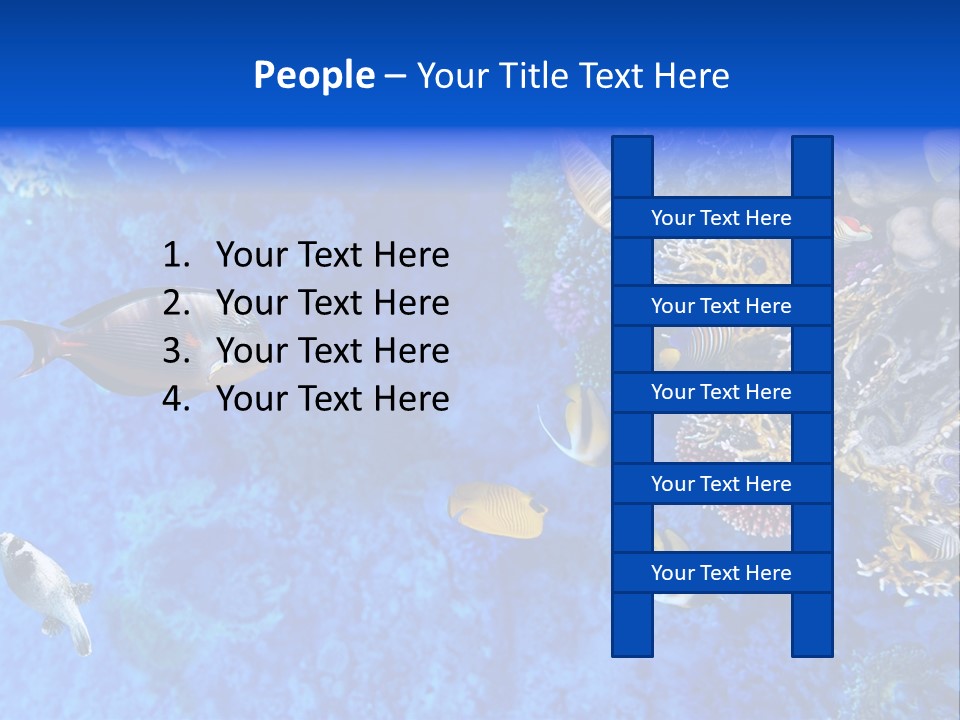 Diving Tahiti Live PowerPoint Template