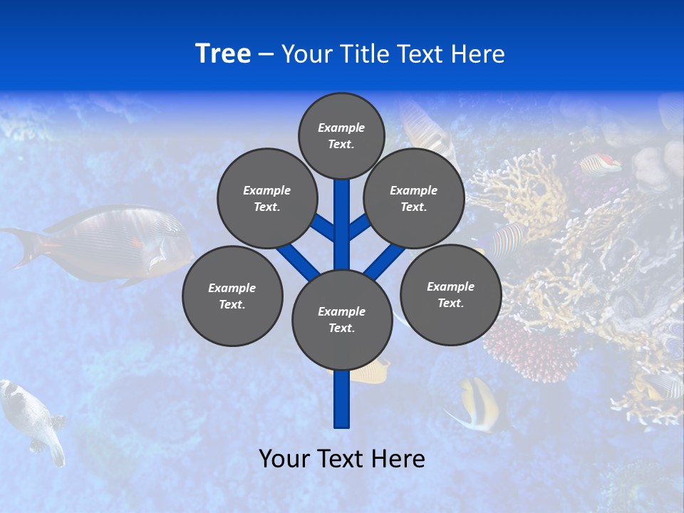 Diving Tahiti Live PowerPoint Template
