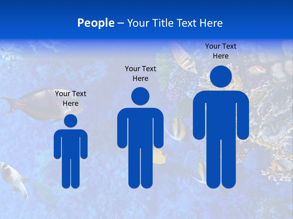 Diving Tahiti Live PowerPoint Template