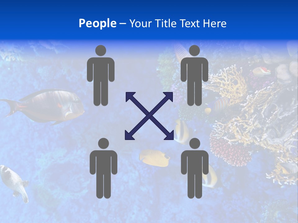 Diving Tahiti Live PowerPoint Template