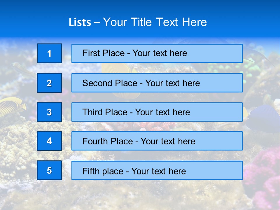 Wild Polynesia Red PowerPoint Template