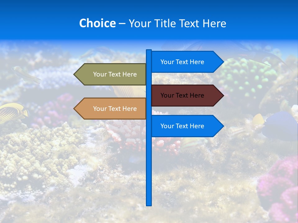 Wild Polynesia Red PowerPoint Template