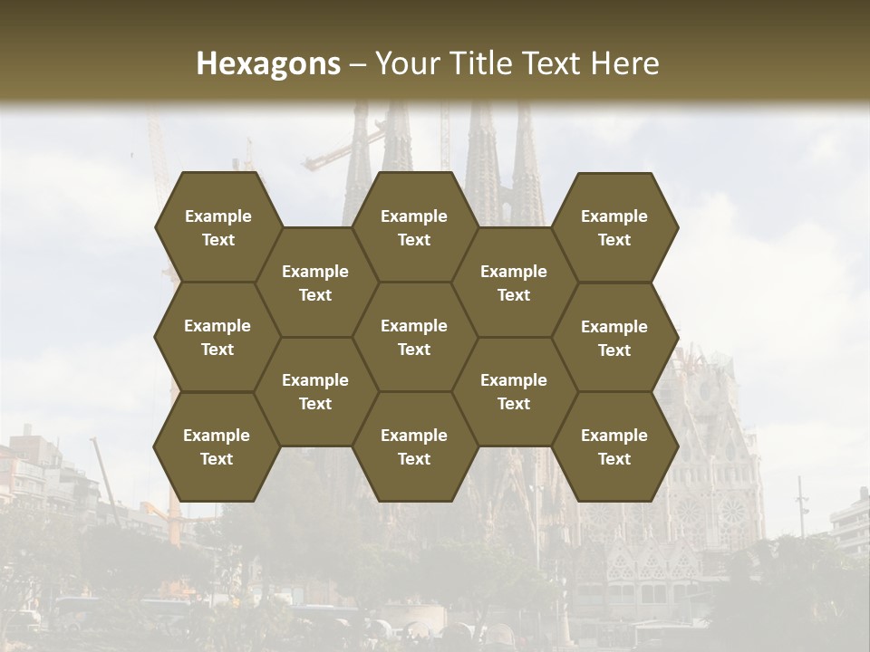 Catholic Expiatory Temple Crane PowerPoint Template