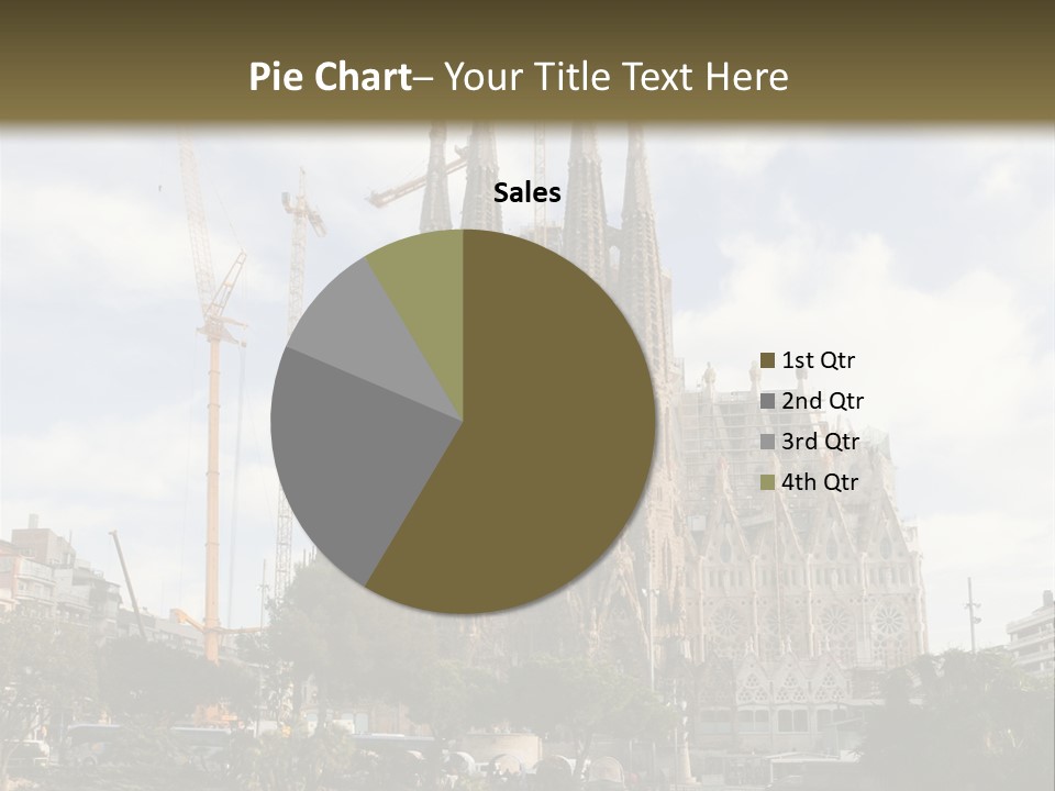 Catholic Expiatory Temple Crane PowerPoint Template