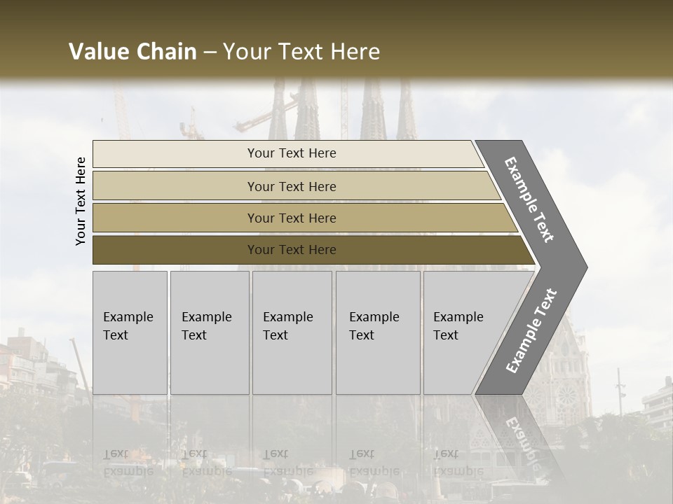 Catholic Expiatory Temple Crane PowerPoint Template