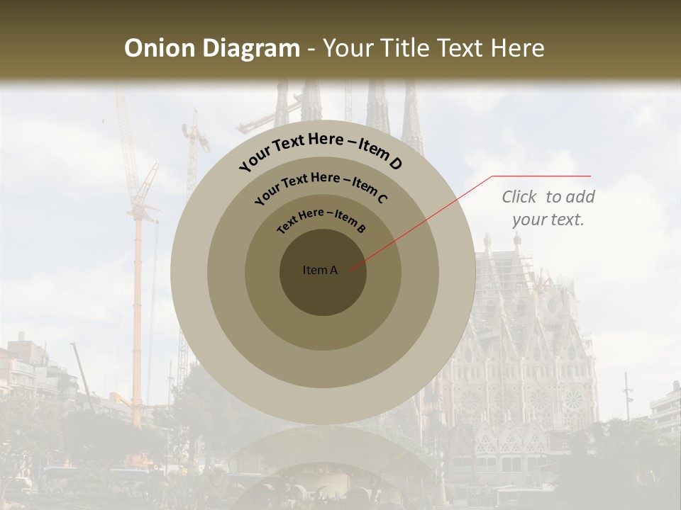 Catholic Expiatory Temple Crane PowerPoint Template