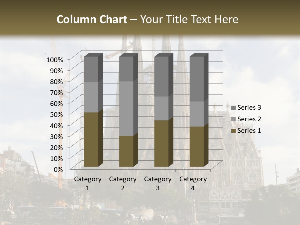 Catholic Expiatory Temple Crane PowerPoint Template