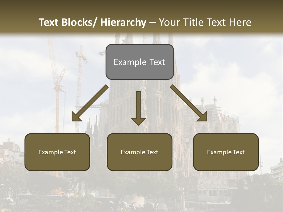Catholic Expiatory Temple Crane PowerPoint Template
