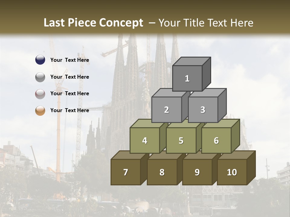 Catholic Expiatory Temple Crane PowerPoint Template