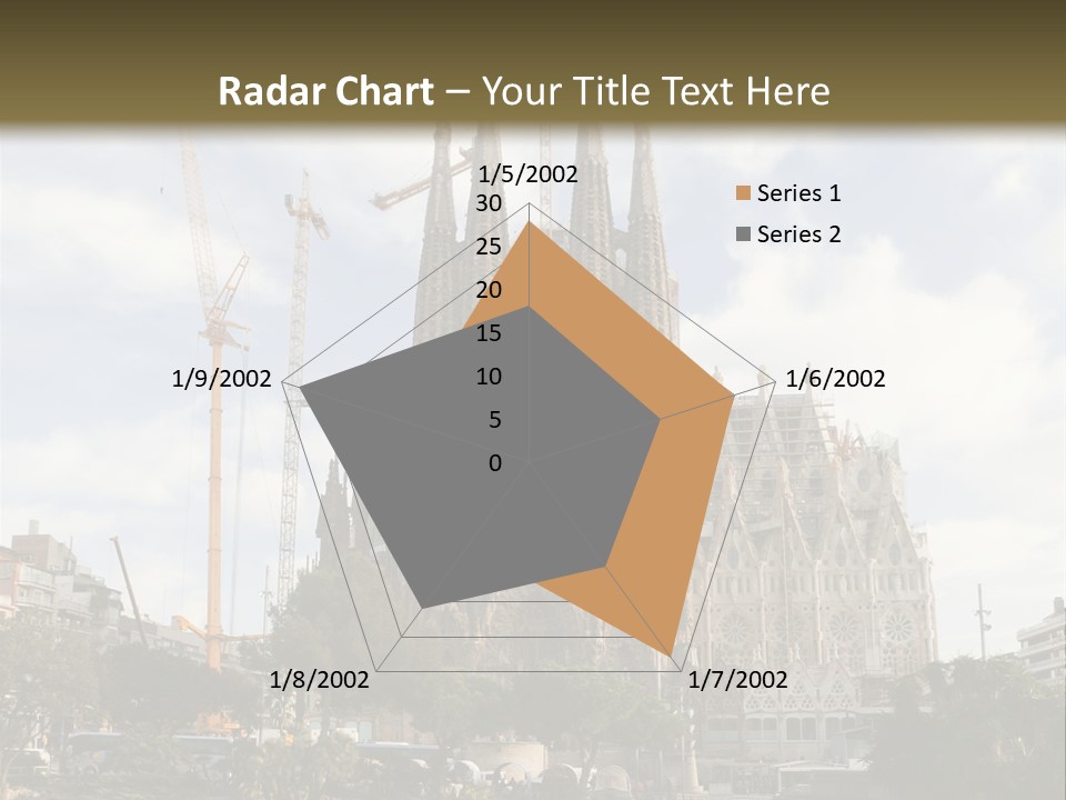 Catholic Expiatory Temple Crane PowerPoint Template