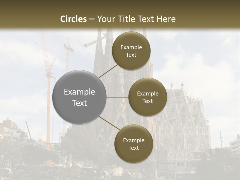 Catholic Expiatory Temple Crane PowerPoint Template