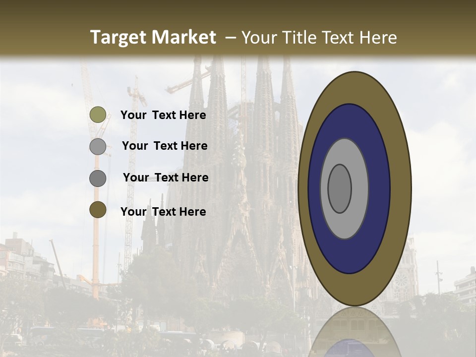 Catholic Expiatory Temple Crane PowerPoint Template