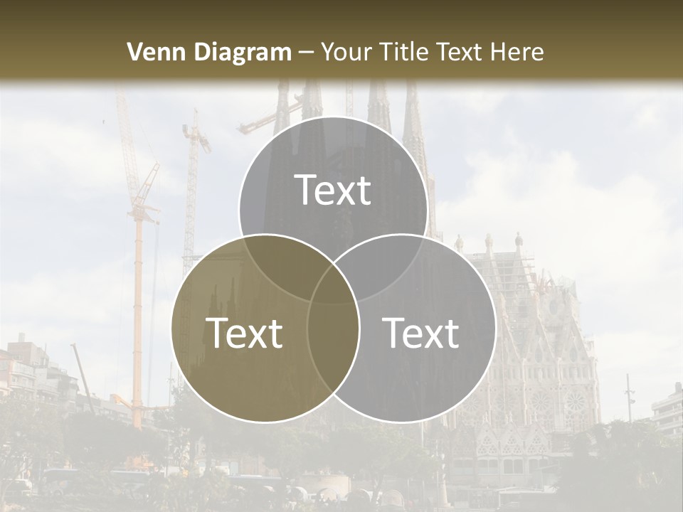 Catholic Expiatory Temple Crane PowerPoint Template
