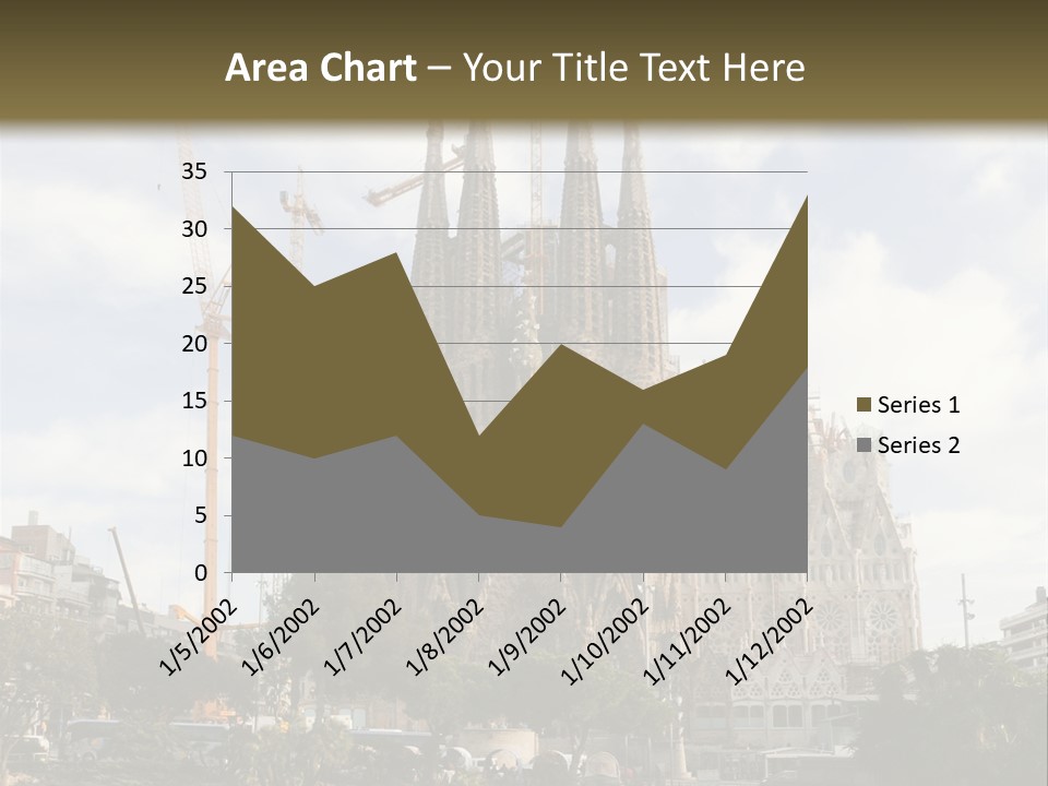 Catholic Expiatory Temple Crane PowerPoint Template