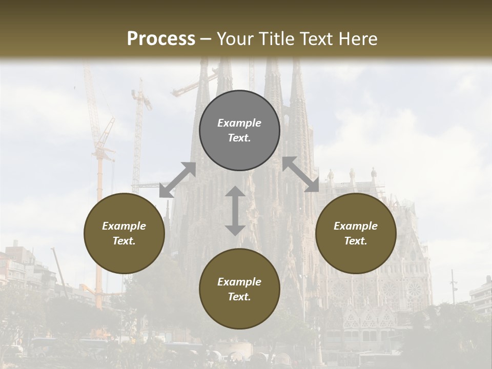 Catholic Expiatory Temple Crane PowerPoint Template