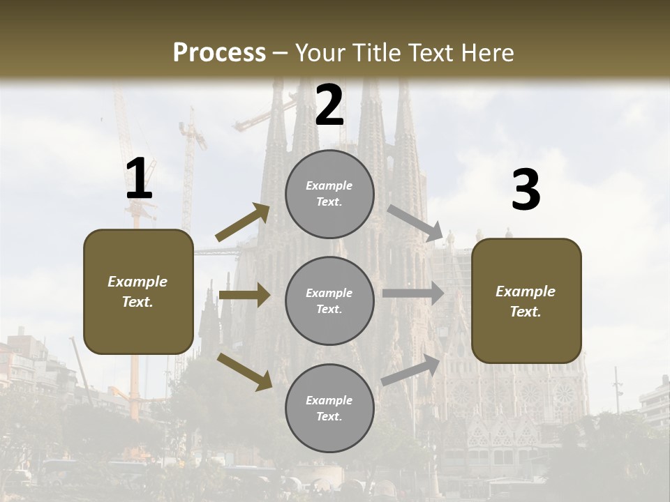Catholic Expiatory Temple Crane PowerPoint Template