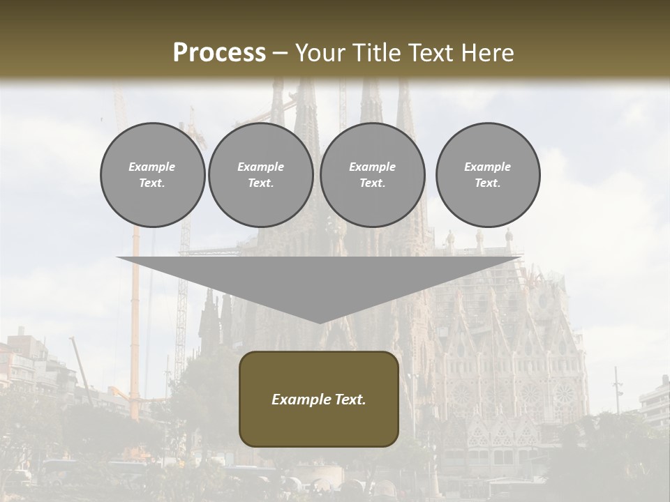 Catholic Expiatory Temple Crane PowerPoint Template