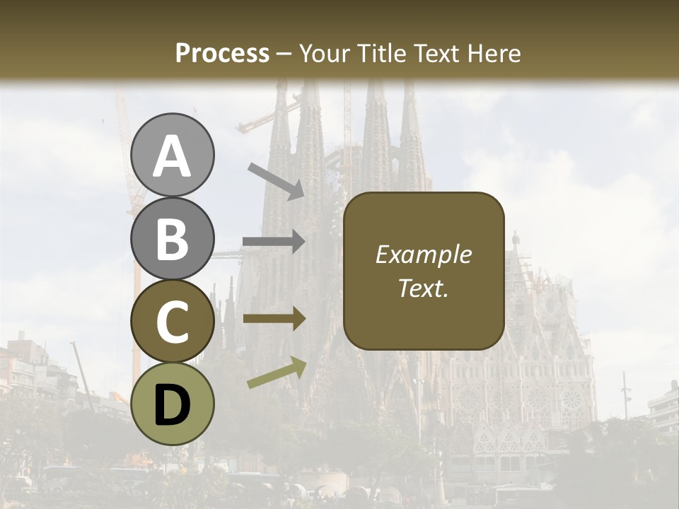 Catholic Expiatory Temple Crane PowerPoint Template