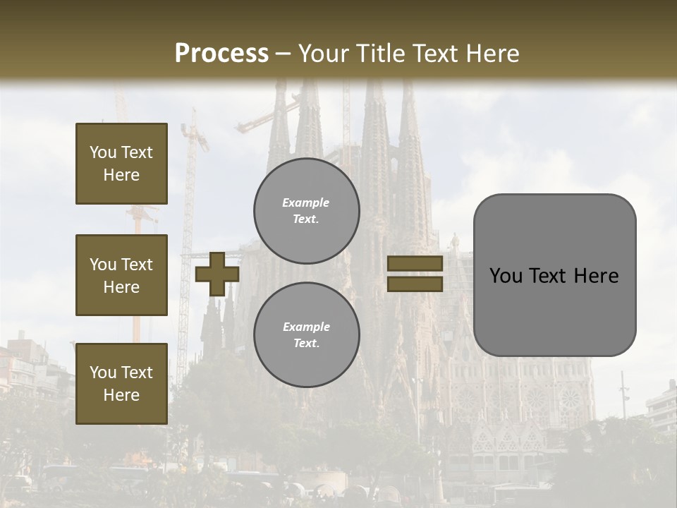 Catholic Expiatory Temple Crane PowerPoint Template
