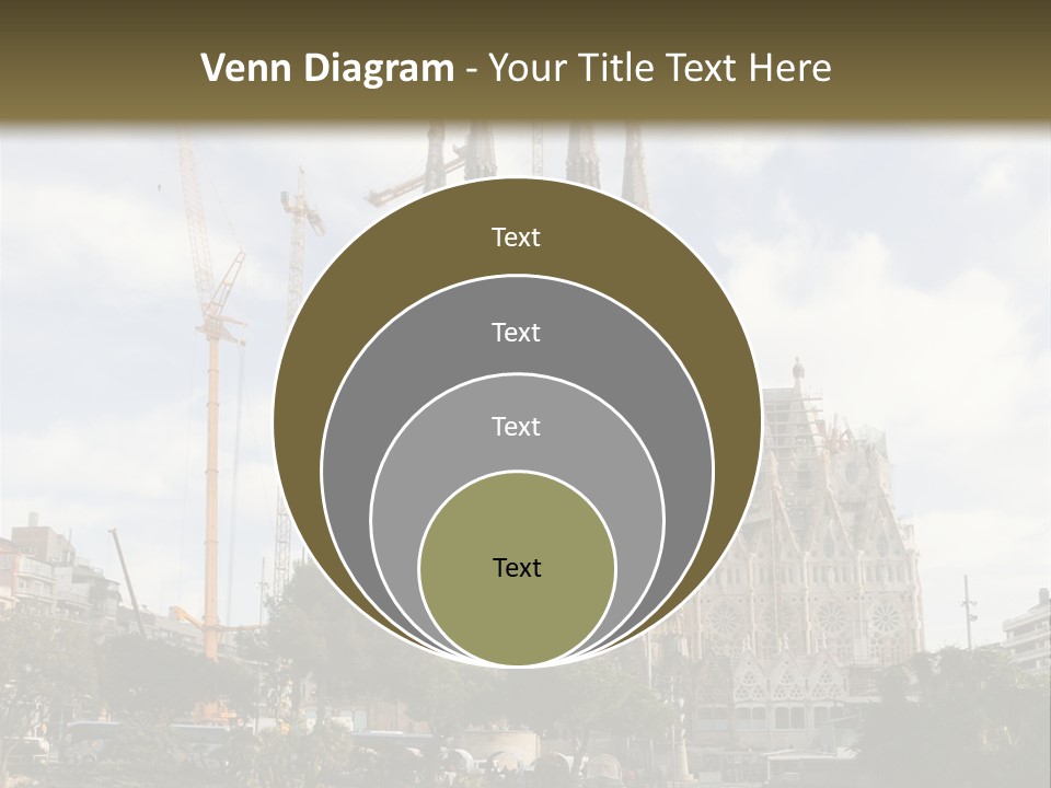 Catholic Expiatory Temple Crane PowerPoint Template
