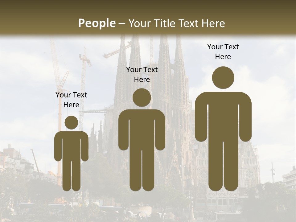 Catholic Expiatory Temple Crane PowerPoint Template