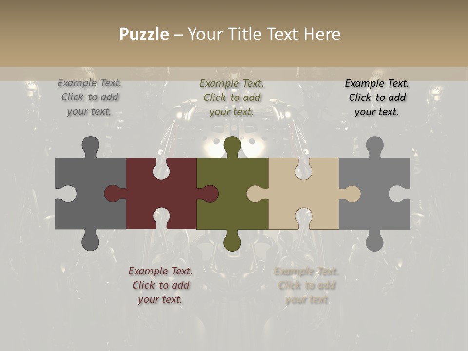 Technology Fiction Man PowerPoint Template