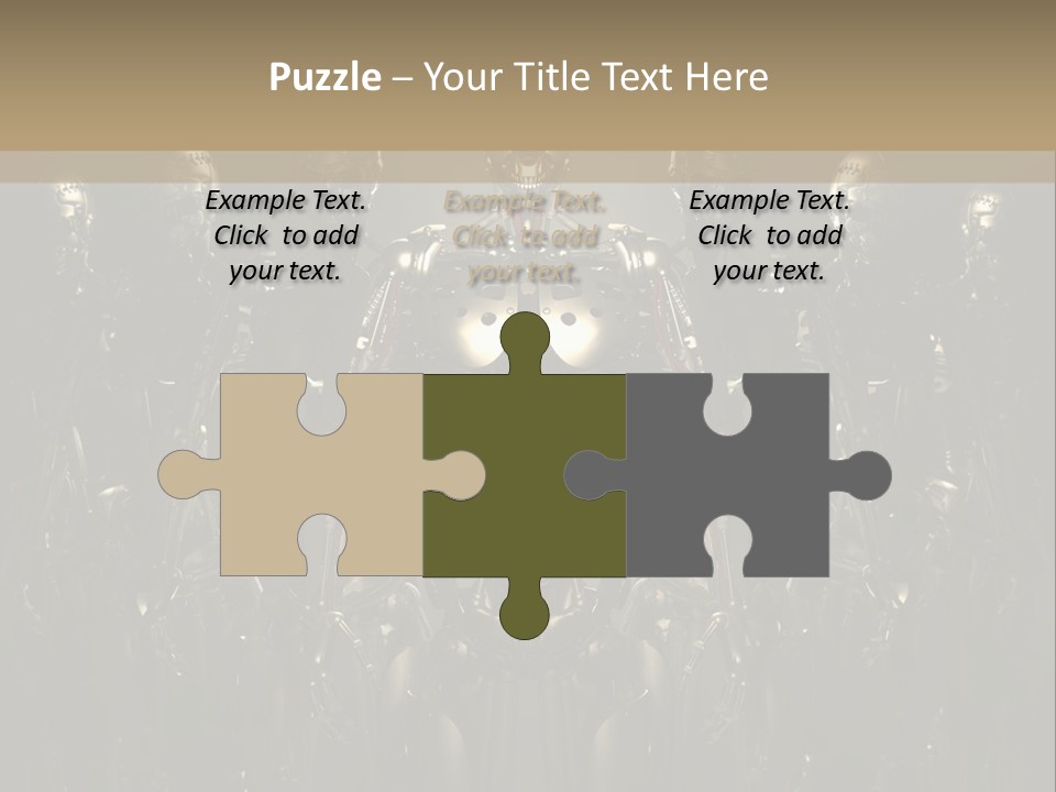 Technology Fiction Man PowerPoint Template