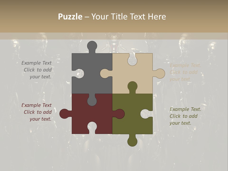Technology Fiction Man PowerPoint Template