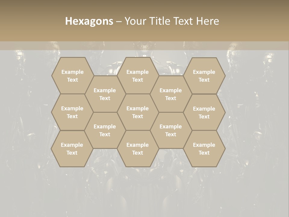 Technology Fiction Man PowerPoint Template