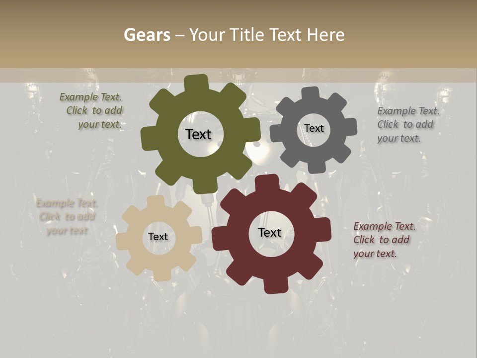 Technology Fiction Man PowerPoint Template