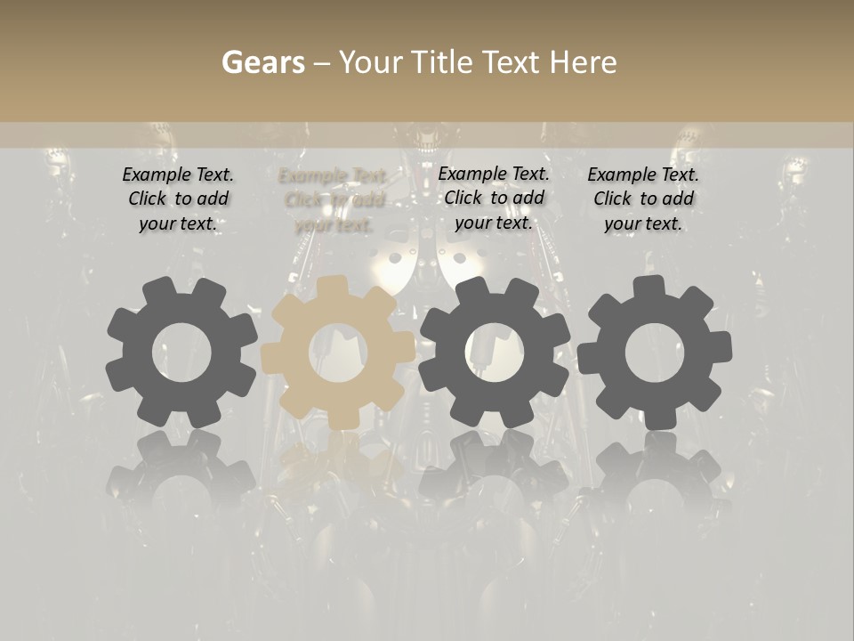 Technology Fiction Man PowerPoint Template