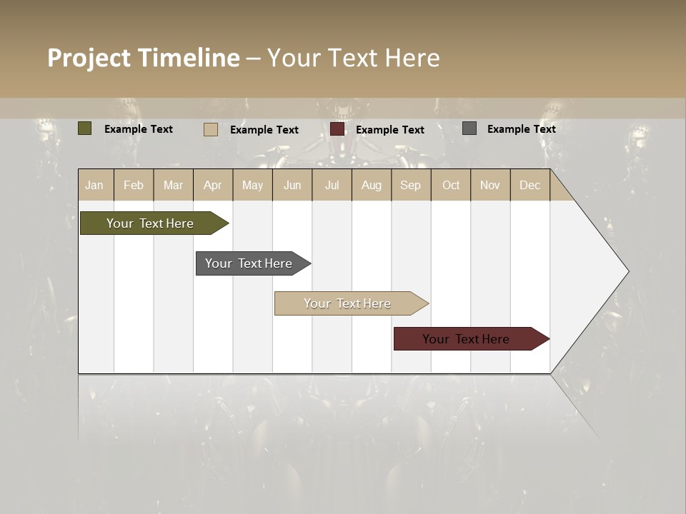 Technology Fiction Man PowerPoint Template