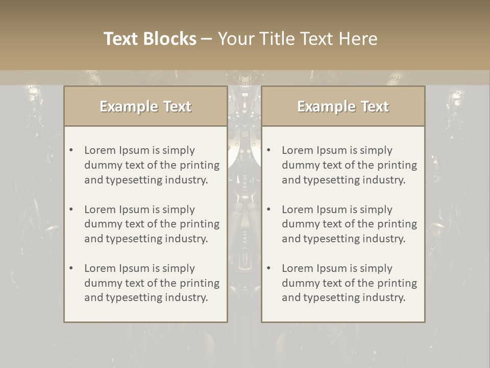 Technology Fiction Man PowerPoint Template