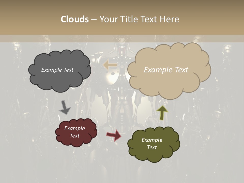 Technology Fiction Man PowerPoint Template