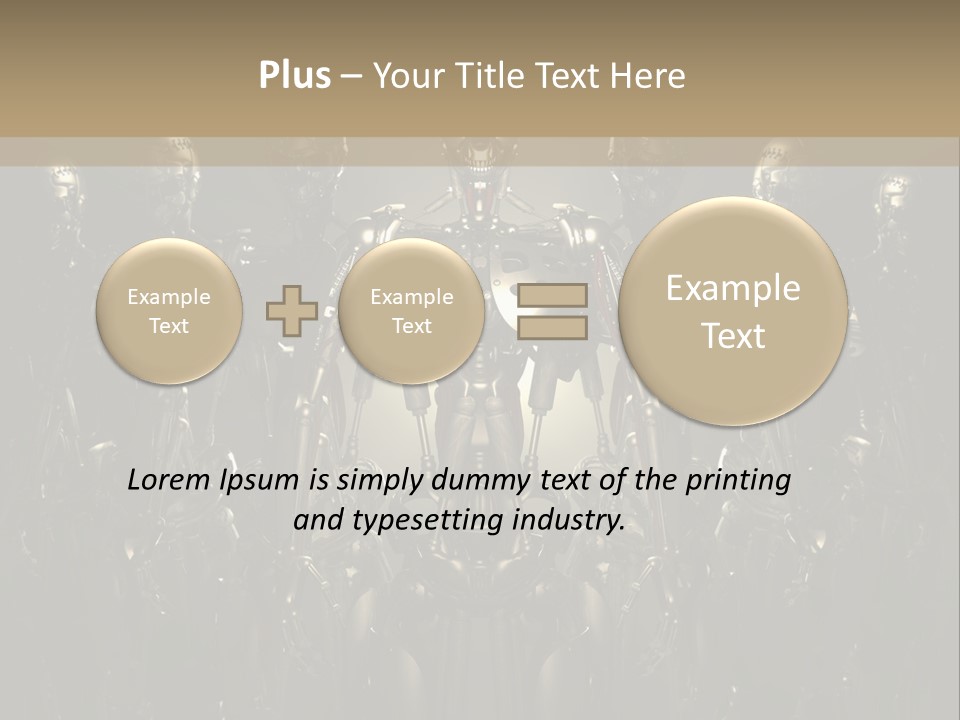 Technology Fiction Man PowerPoint Template