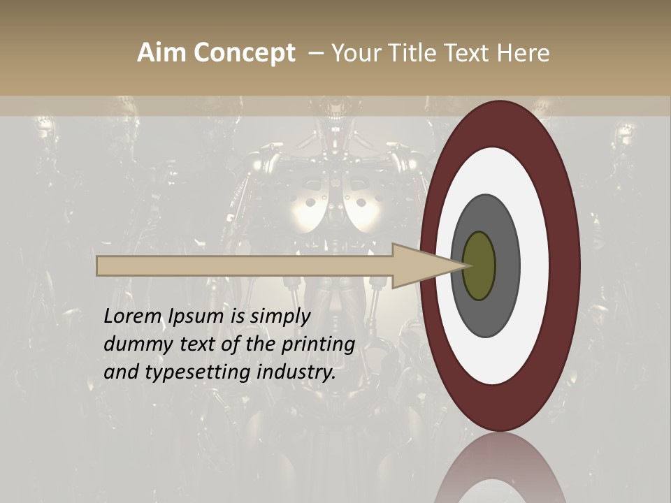 Technology Fiction Man PowerPoint Template