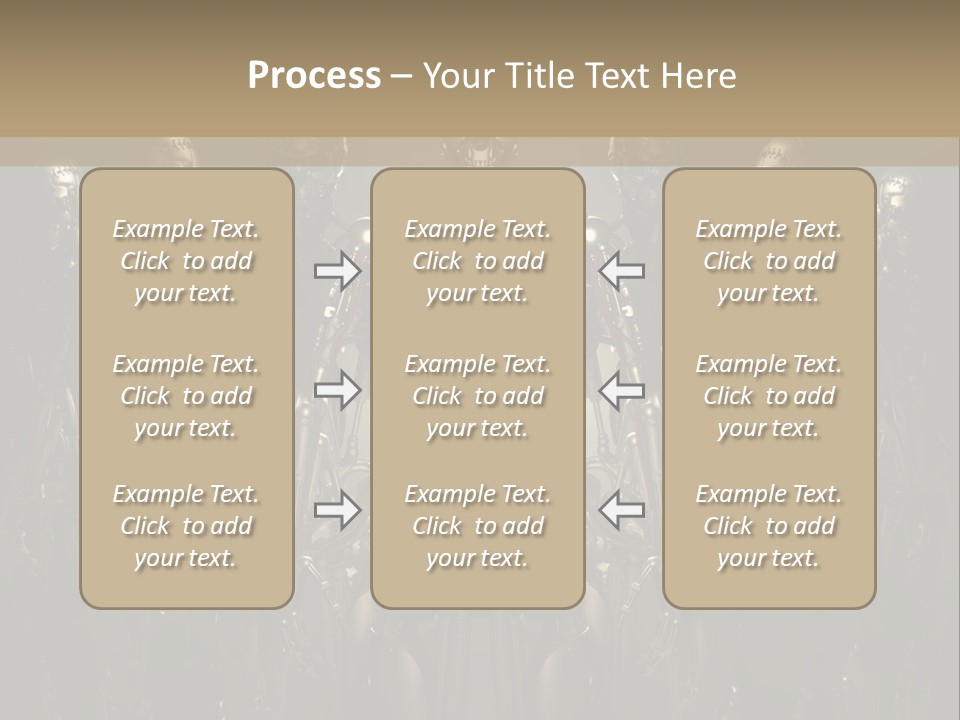 Technology Fiction Man PowerPoint Template