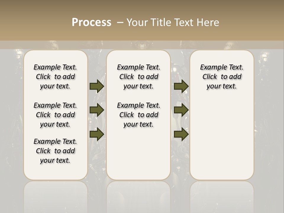 Technology Fiction Man PowerPoint Template